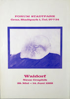 Ausstellungsplakat „Waldorf. Neue Graphik“