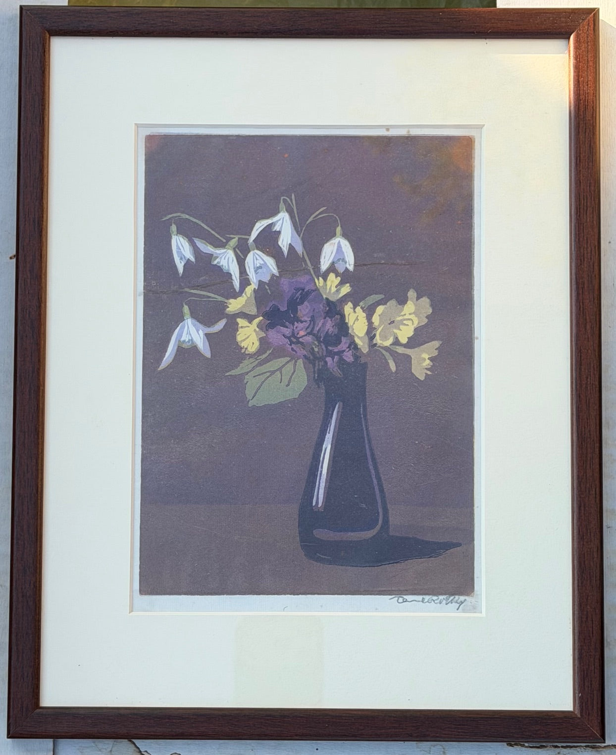 Frühlingsblumen in Vase