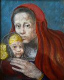 Hommage an Picasso > sanavit regiis puer < geheiltes Königskind