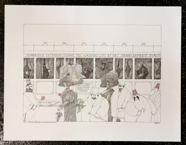 Das Agententreiben am Orientexpress