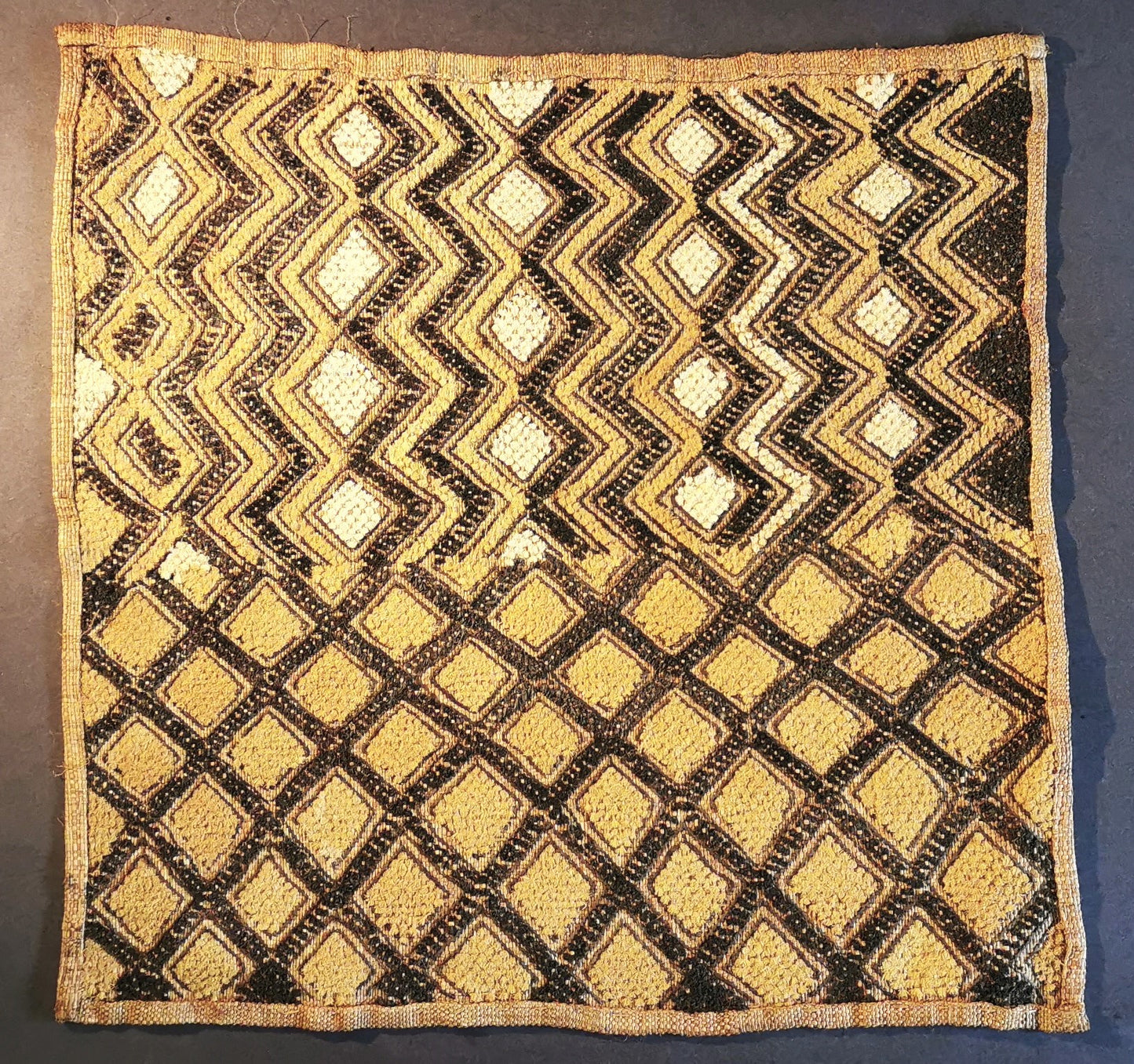 Bakuba Textilkunst (45,5x45,5)