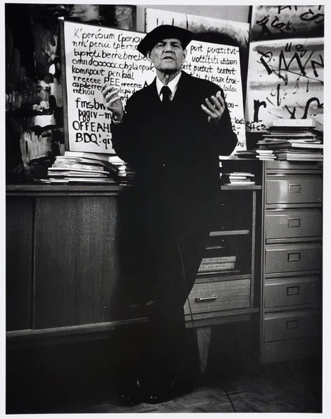 “Entracte”, Porträt Raoul Hausmann