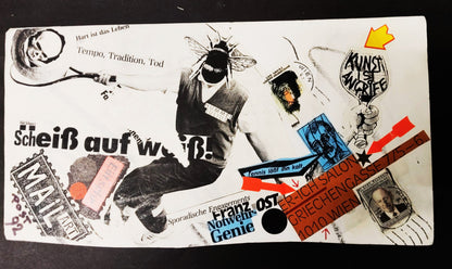 Mail Art Kunst ist Angriff – Franz Ost Notwehrgenie