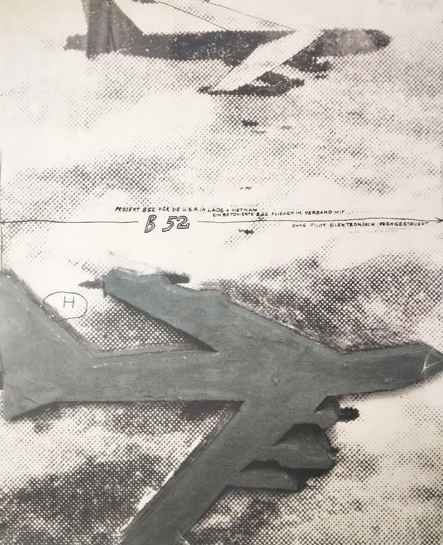 B 52 betoniert