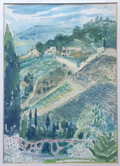 Hügelige Landschaft
