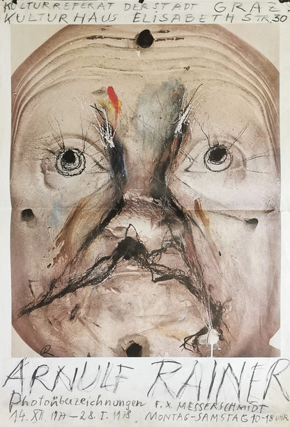 Plakat: Photoüberzeichnungen F. X. Messerschmidt