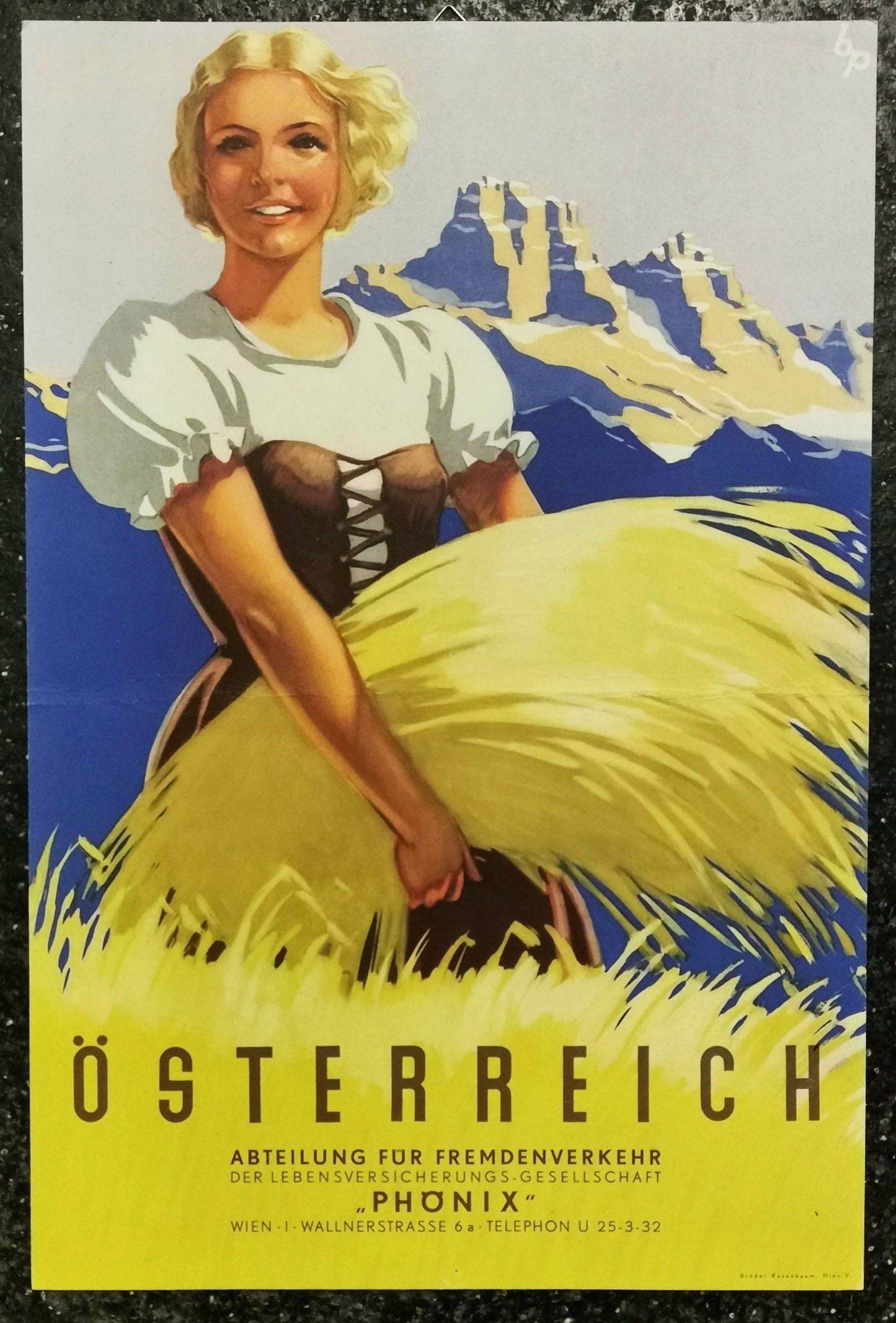 Österreich – Vintage-Plakat