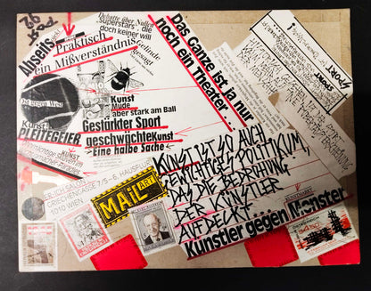 Mail Art gegen Kitsch am Nachtkastl – Wiener Kunstmarkt schlechte Zahlungsmoral