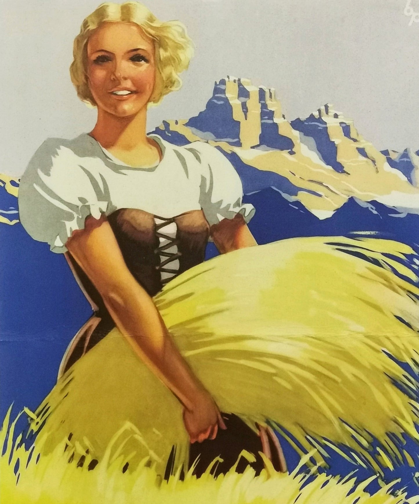 Österreich – Vintage-Plakat