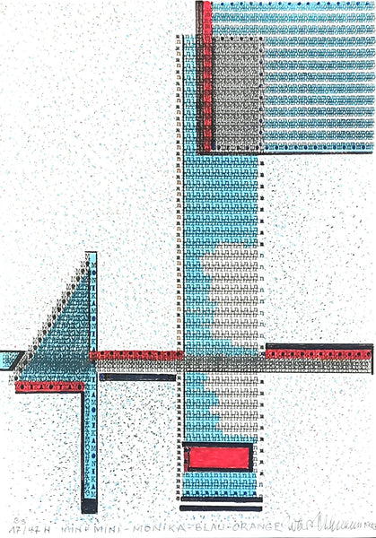 Minimini-Monika-Blau-Orange