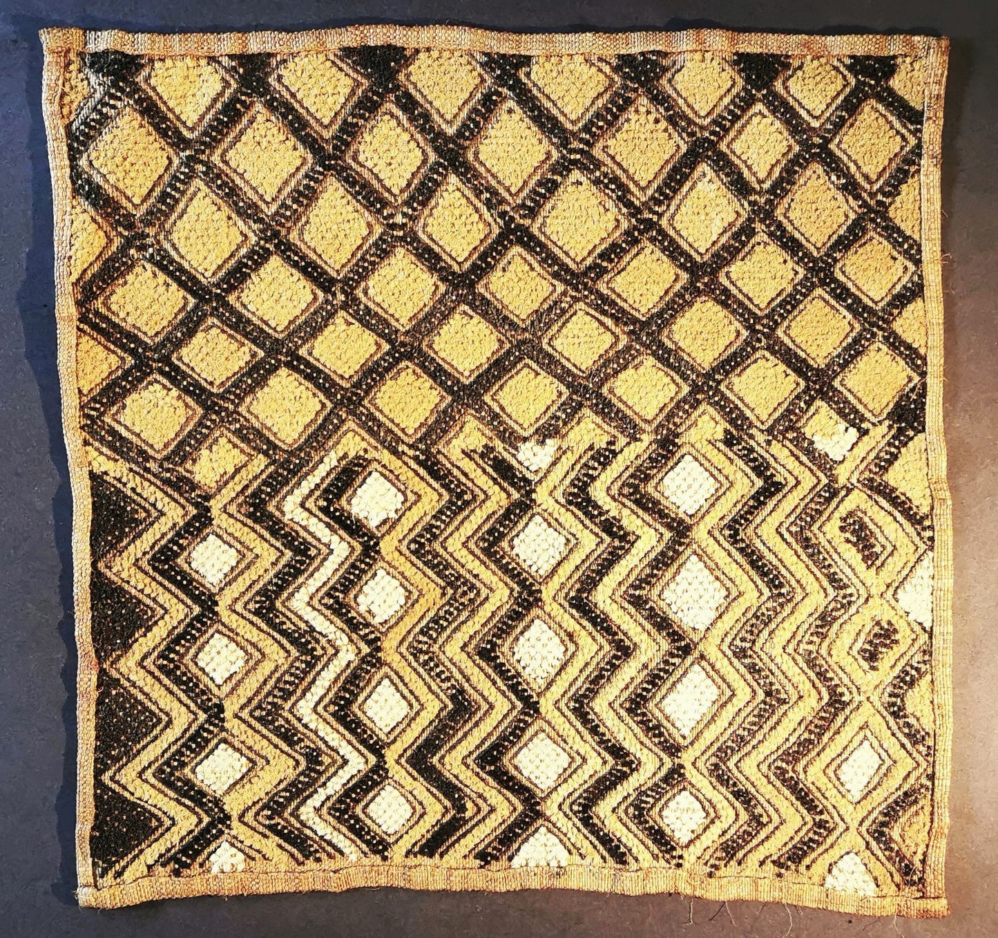 Bakuba Textilkunst (45,5x45,5)