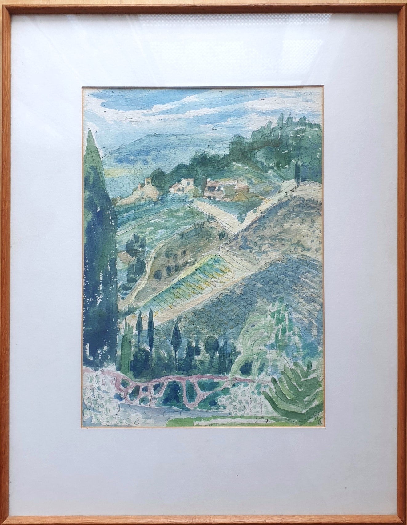 Hügelige Landschaft
