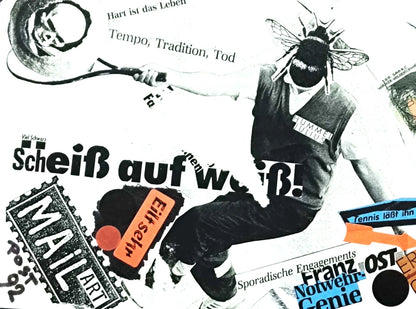 Mail Art Kunst ist Angriff – Franz Ost Notwehrgenie