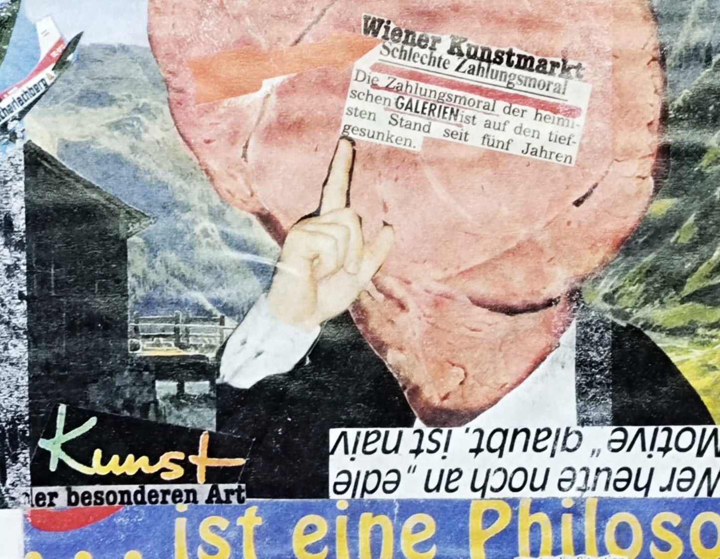 Mail Art gegen Kitsch am Nachtkastl – Wiener Kunstmarkt schlechte Zahlungsmoral