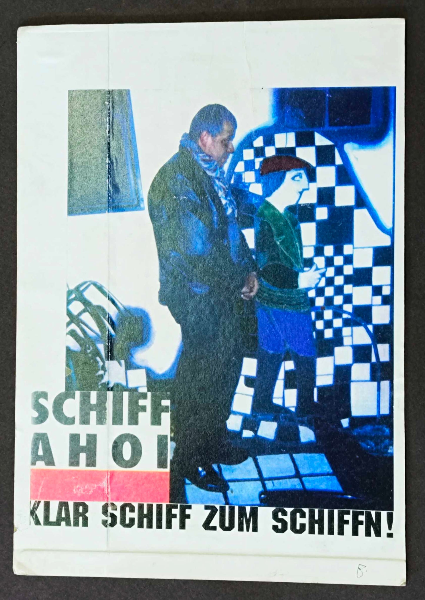 Mail Art Pilotkarte – für dich und mich