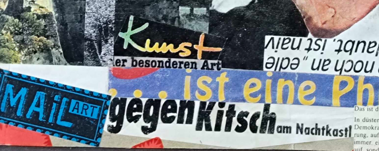 Mail Art gegen Kitsch am Nachtkastl – Wiener Kunstmarkt schlechte Zahlungsmoral