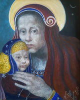 Hommage an Picasso > sanavit regiis puer < geheiltes Königskind