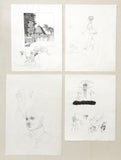 o. T. (vier Zeichnungen)