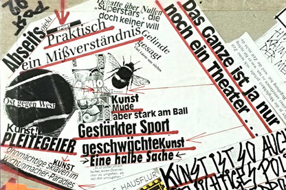 Mail Art gegen Kitsch am Nachtkastl – Wiener Kunstmarkt schlechte Zahlungsmoral