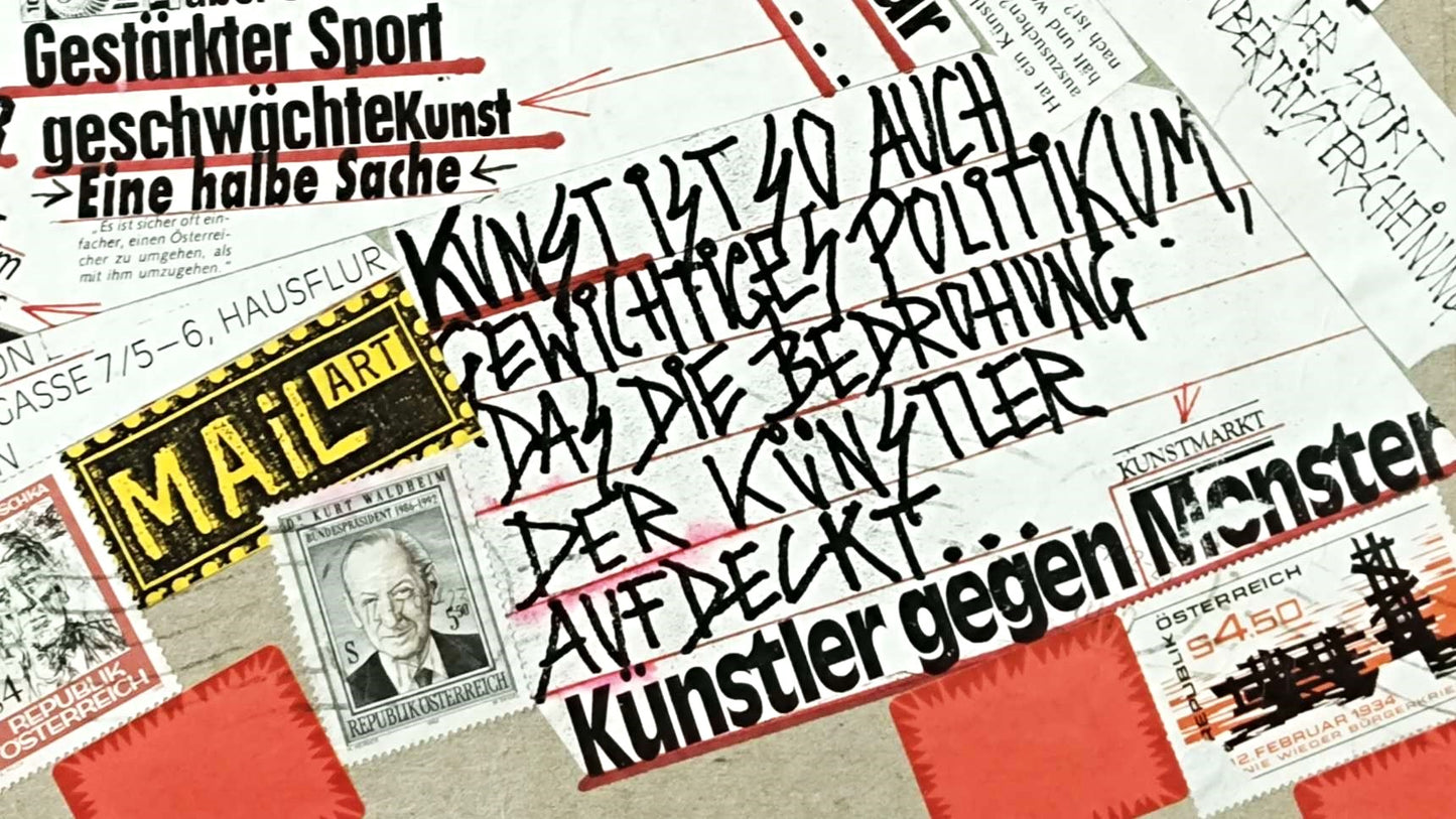 Mail Art gegen Kitsch am Nachtkastl – Wiener Kunstmarkt schlechte Zahlungsmoral