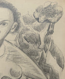 o.T (Damenhalbportrait)