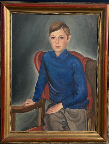 neusachliches Halbportrait