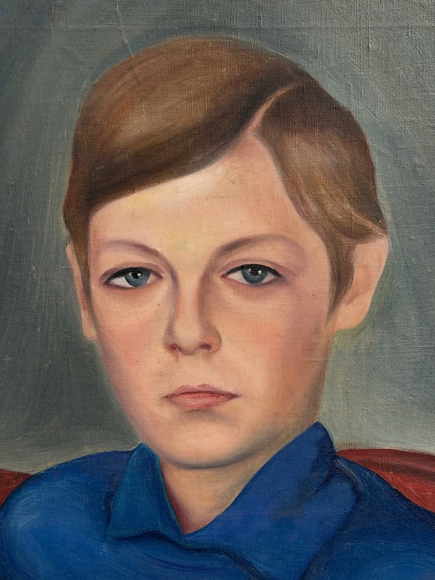 neusachliches Halbportrait