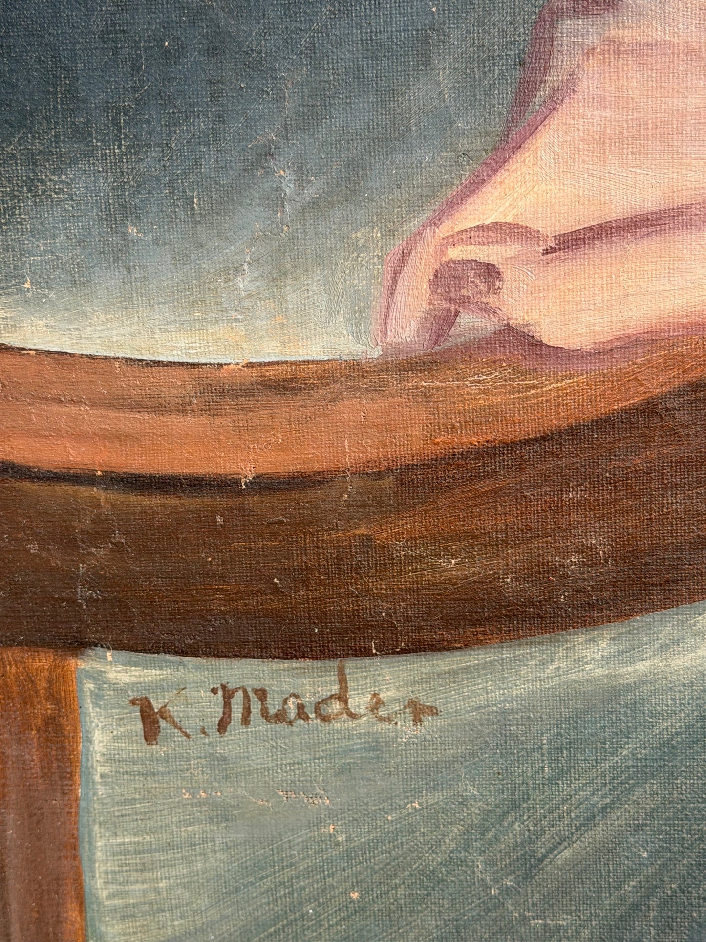 neusachliches Halbportrait