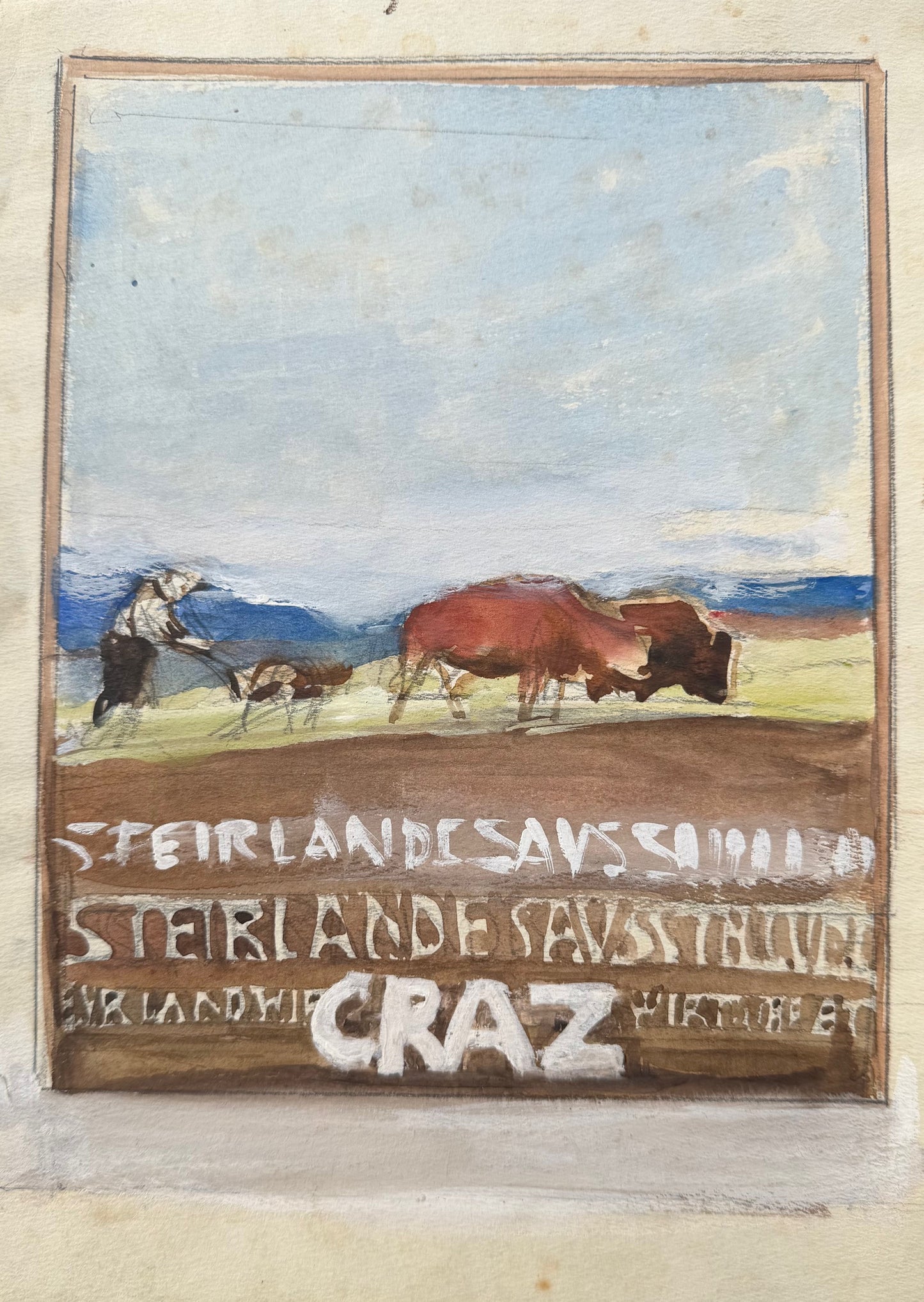 Plakatentwurf > Landesausstellung Steiermark