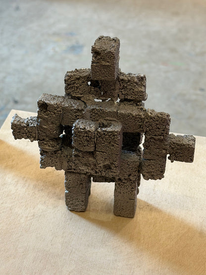 o.T / Würfelzucker Skulptur