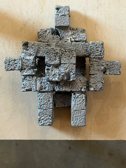 o.T / Würfelzucker Skulptur