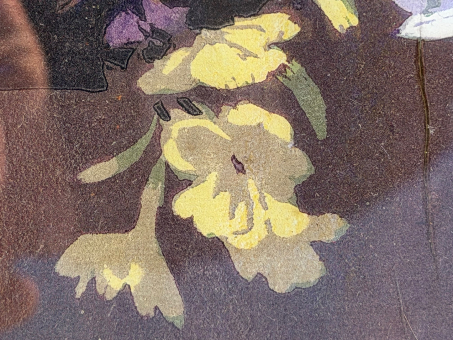 Frühlingsblumen in Vase