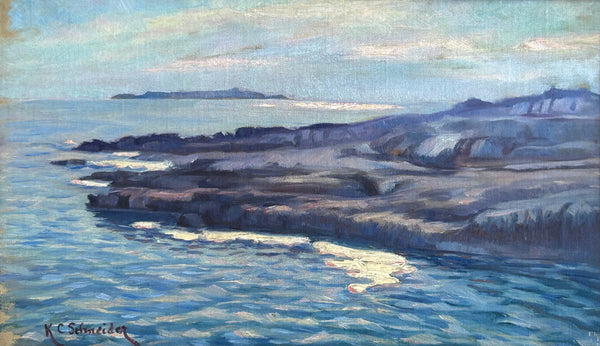 mediterrane Küstenlandschaft