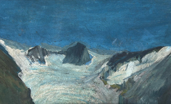 hochalpine Gletscher Landschaft